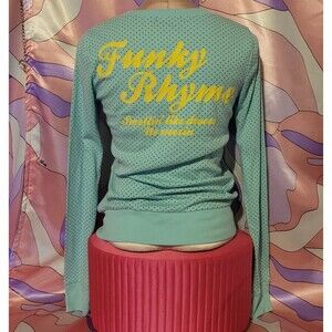 Mint Polka Dot Cardigan Size S Small Harajuku Pastel Japan Y2K Top Blouse Gyaru